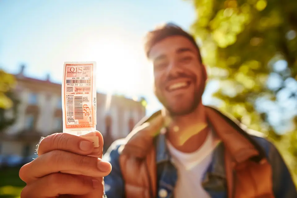 Ticket de jeu Joker+ posé près d’un téléphone affichant les résultats d’un tirage