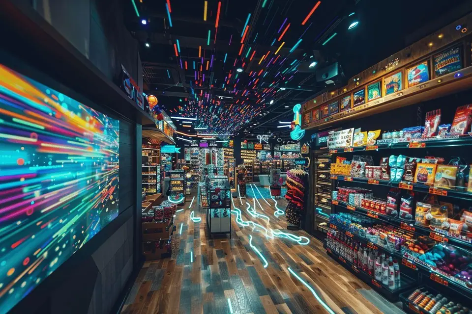 Créatrice prépare une fiche produit TikTok Shop sur ordinateur avec plusieurs articles sur une table