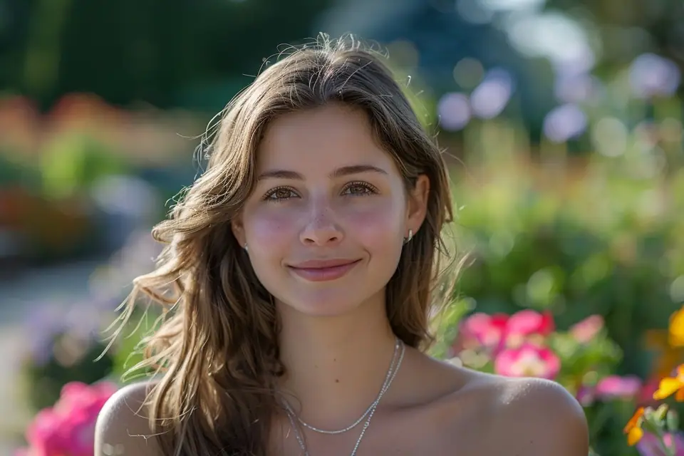 Prénom Julie écrit sur un carnet de naissance près de fleurs blanches