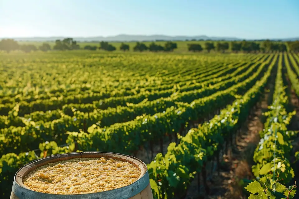 Bouteilles de vin alignées devant des verres de dégustation lors d’un concours professionnel